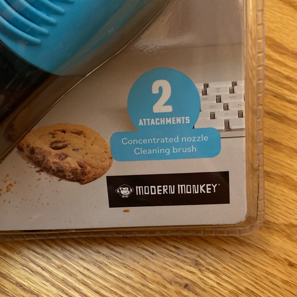 NWT USB Crumb Catcher Desktop Vacuum Modern Monkey - Picture 4 of 4